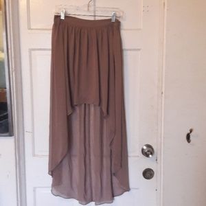 Forever 21 hi-low skirt